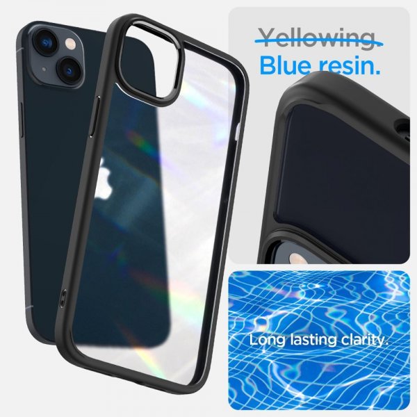 Spigen iPhone 14 -suojakuori Ultra Hybrid Frost Black