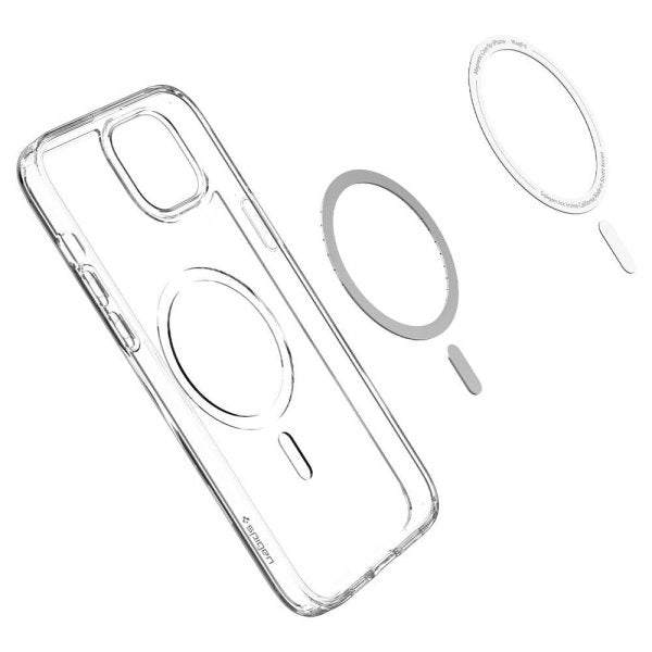 Spigen iPhone 14 Suojakuori Ultra Hybrid MagFit Musta