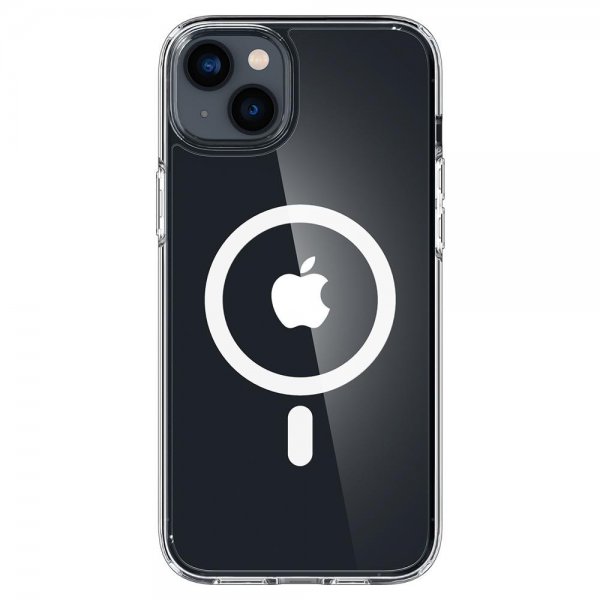 Spigen iPhone 14 -suojakuori Ultra Hybrid MagFit, valkoinen