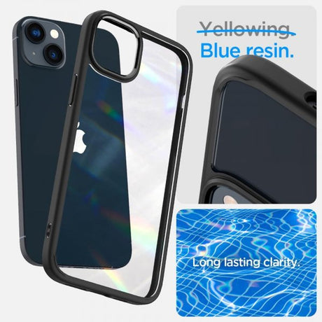 Spigen iPhone 14 -suojakuori, Ultra Hybrid, mattamusta