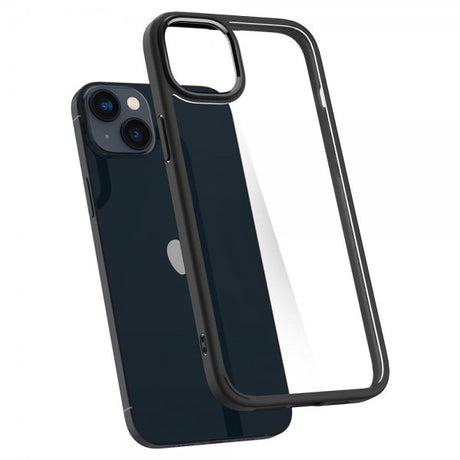 Spigen iPhone 14 -suojakuori, Ultra Hybrid, mattamusta