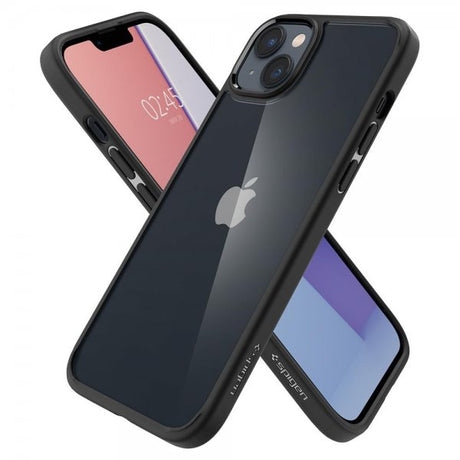Spigen iPhone 14 -suojakuori, Ultra Hybrid, mattamusta
