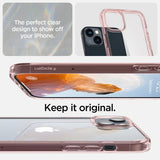Spigen iPhone 14 Ultra Hybrid -suojakuori, Rose Crystal