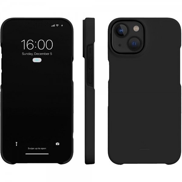 agood company iPhone 14 Kuori Kasvipohjainen Charcoal Black