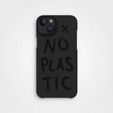 agood company iPhone 14 Kuori Kasvipohjainen No Plastic Charcoal Black