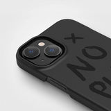 agood company iPhone 14 Kuori Kasvipohjainen No Plastic Charcoal Black