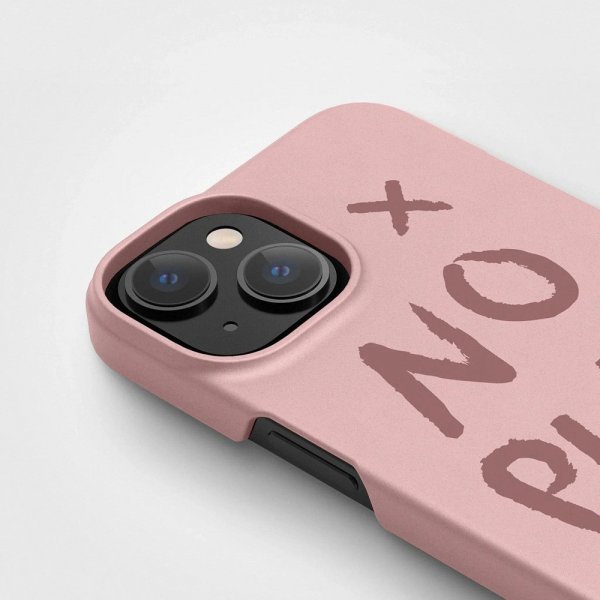 agood company iPhone 14 Kuori Kasvipohjainen No Plastic Dusty Pink