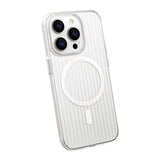 iPhone 13/iPhone 14 Kotelo Aaltokuvioitu MagSafe Läpinäkyvä