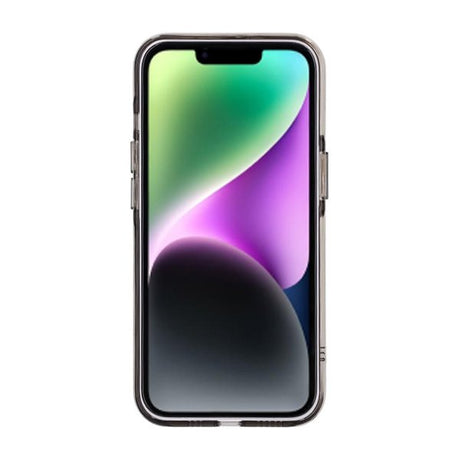 Rvelon iPhone 13/iPhone 14 Kuori MagSafe Musta Läpinäkyvä