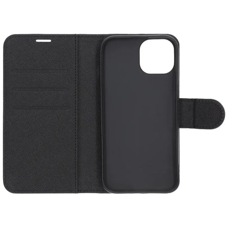 iPhone 15 Kotelo telineellä Musta