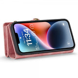 CaseMe iPhone 15 -kotelo 008 Series, irrotettava kuori, vaaleanpunainen