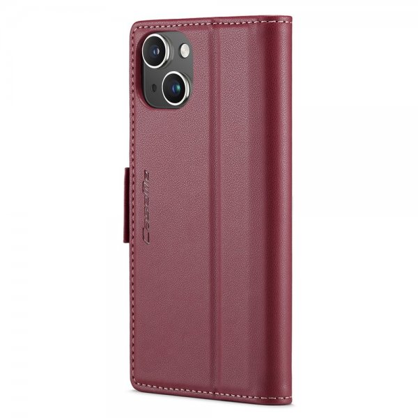 CaseMe iPhone 15 -suojakotelo, 023-sarja, punainen