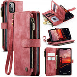 CaseMe iPhone 15 -kotelo C30-sarja Punainen