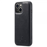 Dg.Ming iPhone 15 Kotelo irrotettavalla kuorella, musta