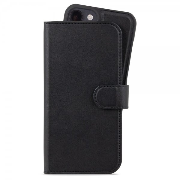 holdit iPhone 15 Kotelo Wallet Case Magnet Plus Musta