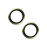 PanzerGlass iPhone 15/iPhone 15 Plus kamerasuojat Hoops keltainen