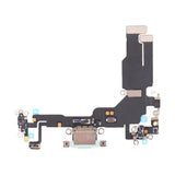 iPhone 15 latausliitin joustokaapelilla - Sininen