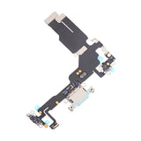 iPhone 15 latausliitin joustokaapelilla - Sininen