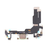 iPhone 15 -latausliitin joustokaapelilla - Vihreä