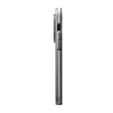 Rvelon iPhone 15 -kuori aaltoilevalla MagSafella, harmaa