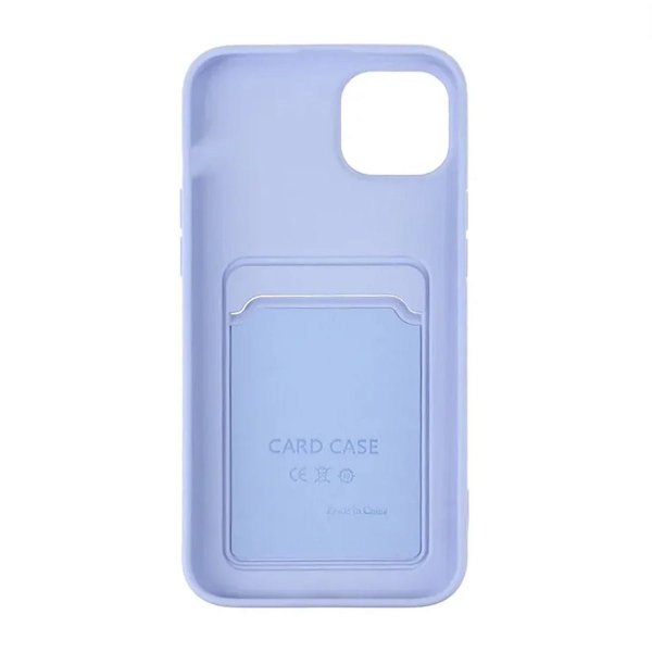 iPhone 15 Kuoret Korttipidike Violetti