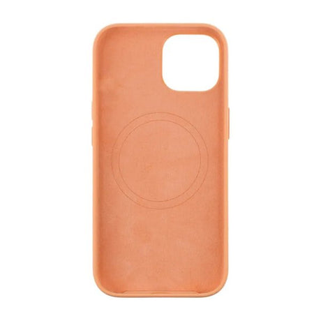 Rvelon iPhone 15 Silikonikuori MagSafe Keltainen