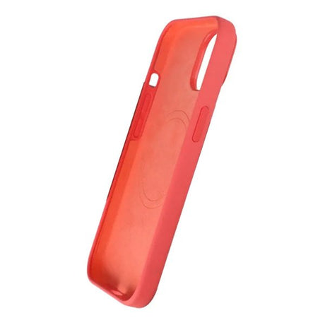 Rvelon iPhone 15 Silikonikuori MagSafe Punainen