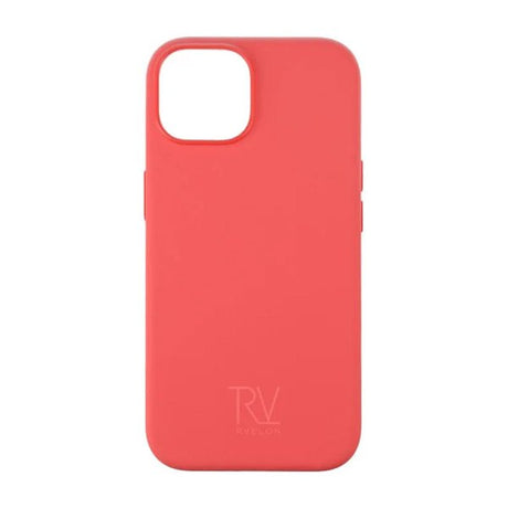 Rvelon iPhone 15 Silikonikuori MagSafe Punainen