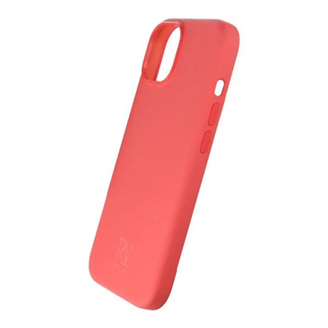 Rvelon iPhone 15 Silikonikuori MagSafe Punainen