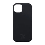 Rvelon iPhone 15 Silikonikuori MagSafella, musta