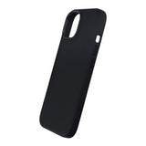 Rvelon iPhone 15 Silikonikuori MagSafella, musta