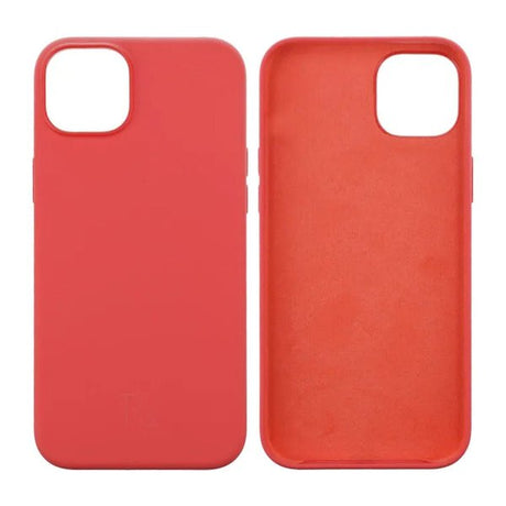 Rvelon iPhone 15 Silikonikuori Punainen