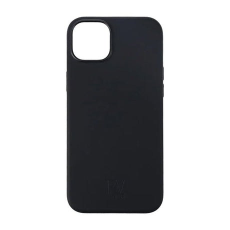 Rvelon iPhone 15 Silikonikuori Musta