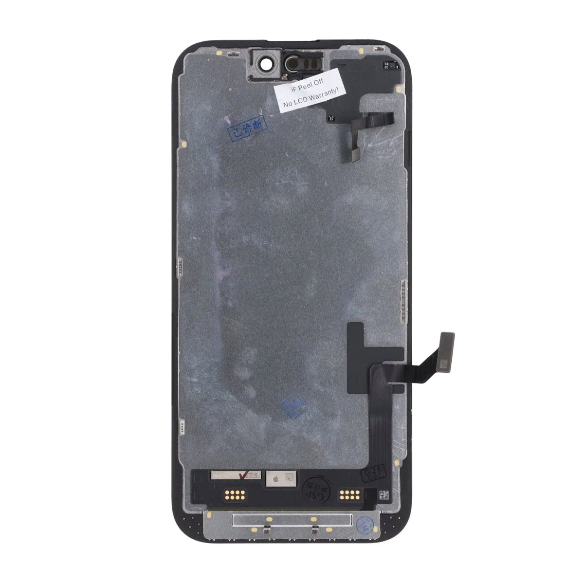 iPhone 15 OLED-näyttö alkuperäinen kokoonpano – diagnostiikka läpäisty
