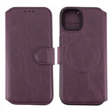 Rvelon iPhone 15 -kotelo 4 korttipaikkaa MagSafe violetti
