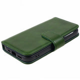 Nordic Covers iPhone 15 Plus Essential Leather -suojakuori, Juniper Green