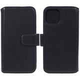 Nordic Covers iPhone 15 Plus -suojakotelo Essential Leather Raven Black