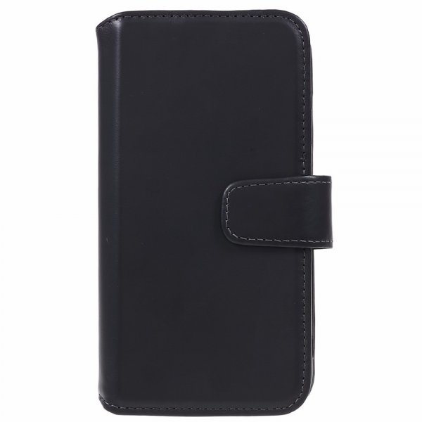 Nordic Covers iPhone 15 Plus -suojakotelo Essential Leather Raven Black