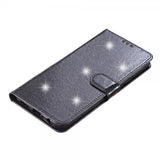 iPhone 15 Plus Suojakuori Glitter Musta