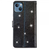 iPhone 15 Plus Suojakuori Glitter Musta