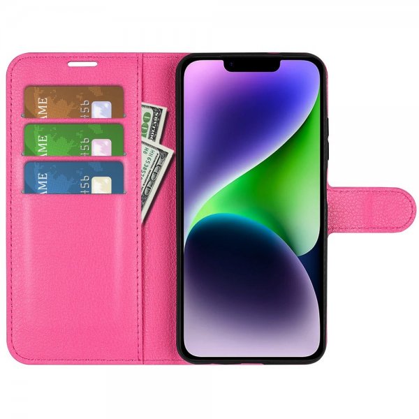 iPhone 15 Plus Suojakuori Litsi Magenta