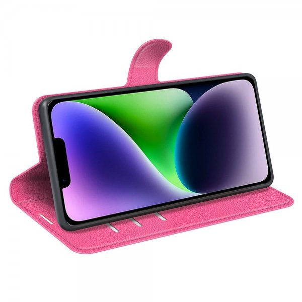 iPhone 15 Plus Suojakuori Litsi Magenta