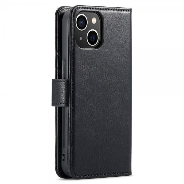 Dg.Ming iPhone 15 Plus -kotelo irrotettavalla kuorella, musta