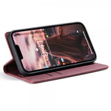 CaseMe iPhone 15 Plus Retro Flip Punainen