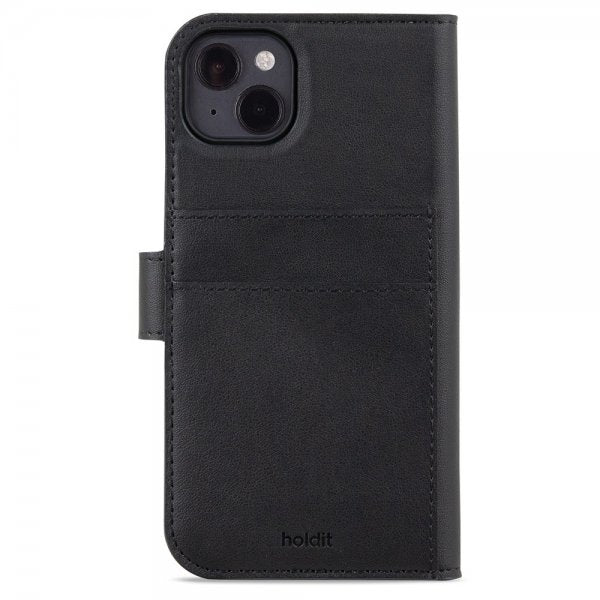 holdit iPhone 15 Plus -lompakkokotelo Magnet Plus, musta