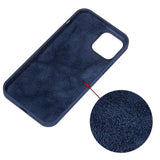 iPhone 15 Plus Silikonisuojakuori Sininen