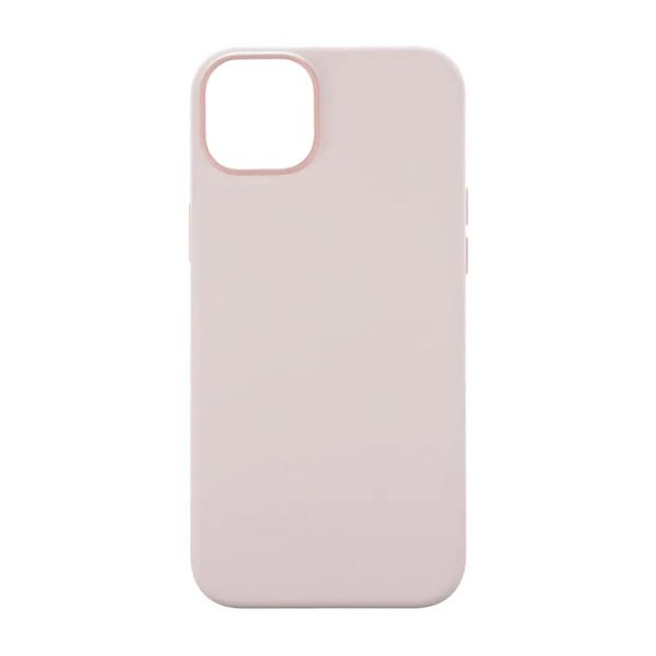 Rvelon iPhone 15 Plus Silikonisuojakuori Vaaleanpunainen