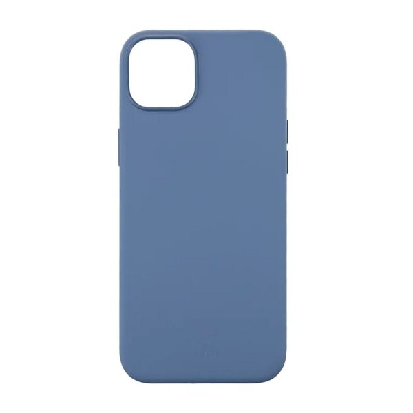 Rvelon iPhone 15 Plus -silikonikuori MagSafe, vaaleansininen