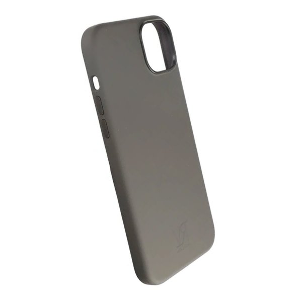 Rvelon iPhone 15 Plus Kuori Silikoni MagSafe Harmaa