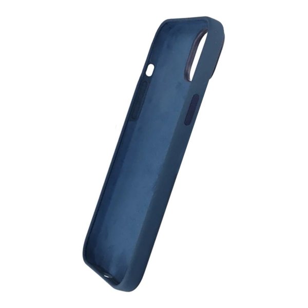 Rvelon iPhone 15 Plus Suojakuori Silikoni Tummansininen